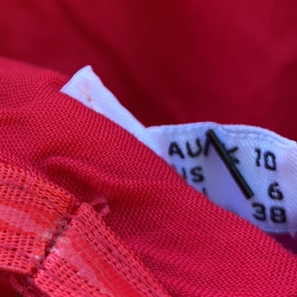 NWOT Princess Polly Womens size 6 red Ivy Corset sexy mini strapless dress👇🏼 - Picture 7 of 8